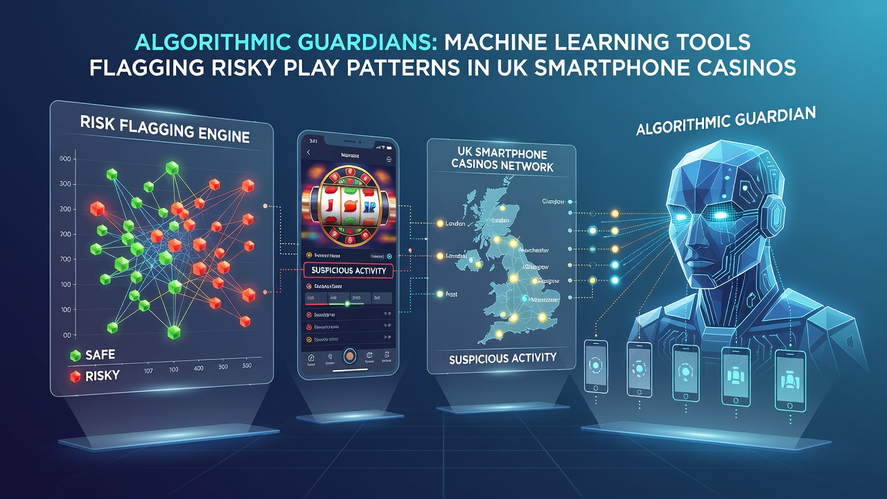 Smartphone screen showing risk alerts from casino ML monitoring tools