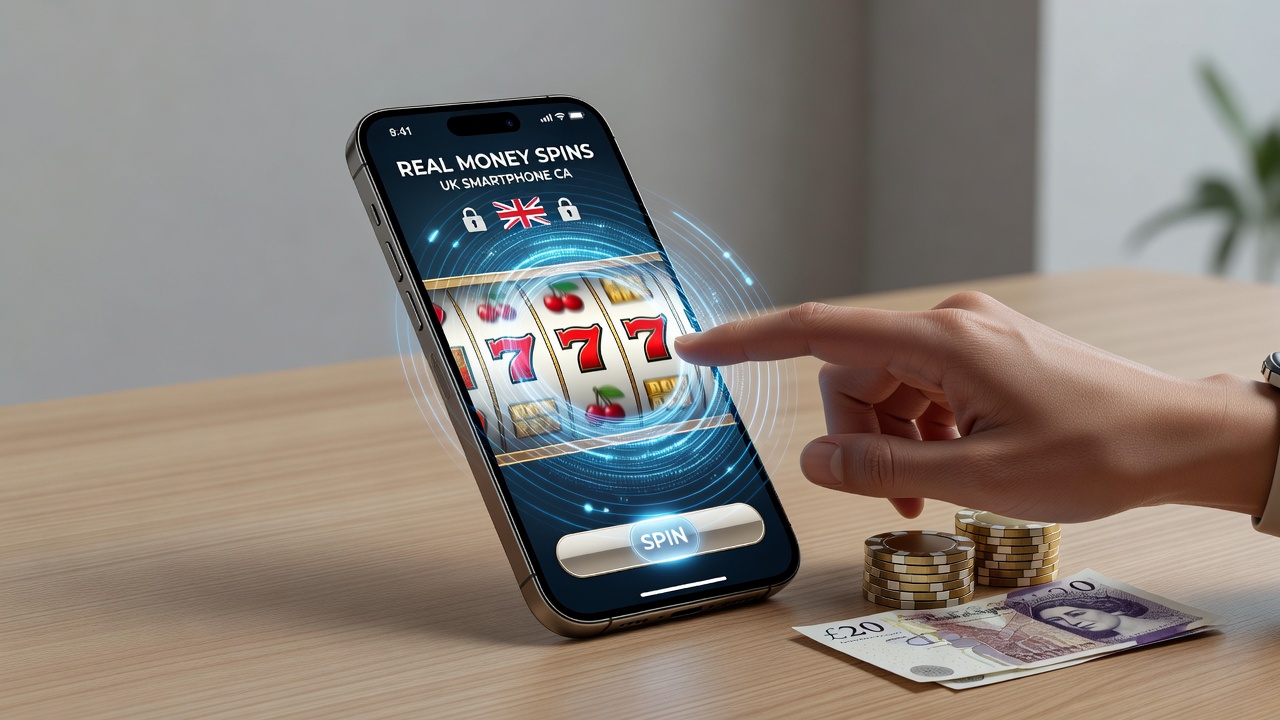 Close-up of fingers interacting with a mobile casino interface showing vibration feedback zones