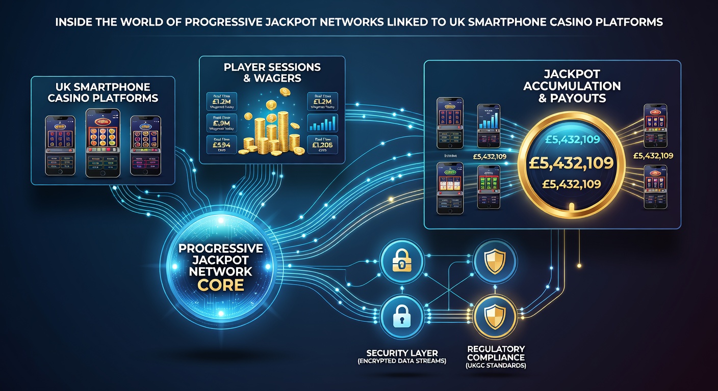 Smartphone screen displaying a live progressive jackpot meter on a UK casino app
